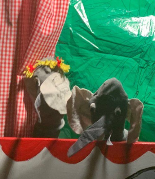 Marionetas carnaval guarderia