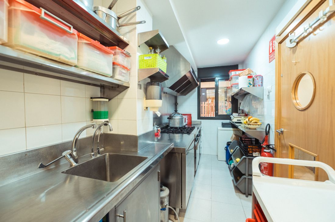 La cuina del Saltiró.